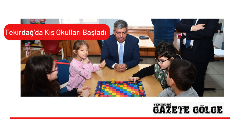 Tekirdağ’da Kış Okulları Başladı