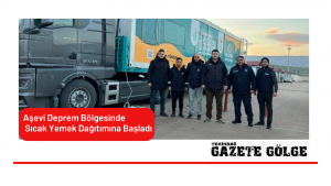 <strong>Aşevi Deprem Bölgesinde</strong>