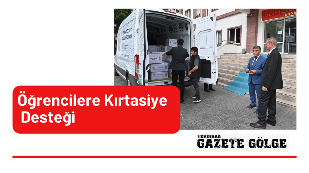 Öğrencilere Kırtasiye Desteği
