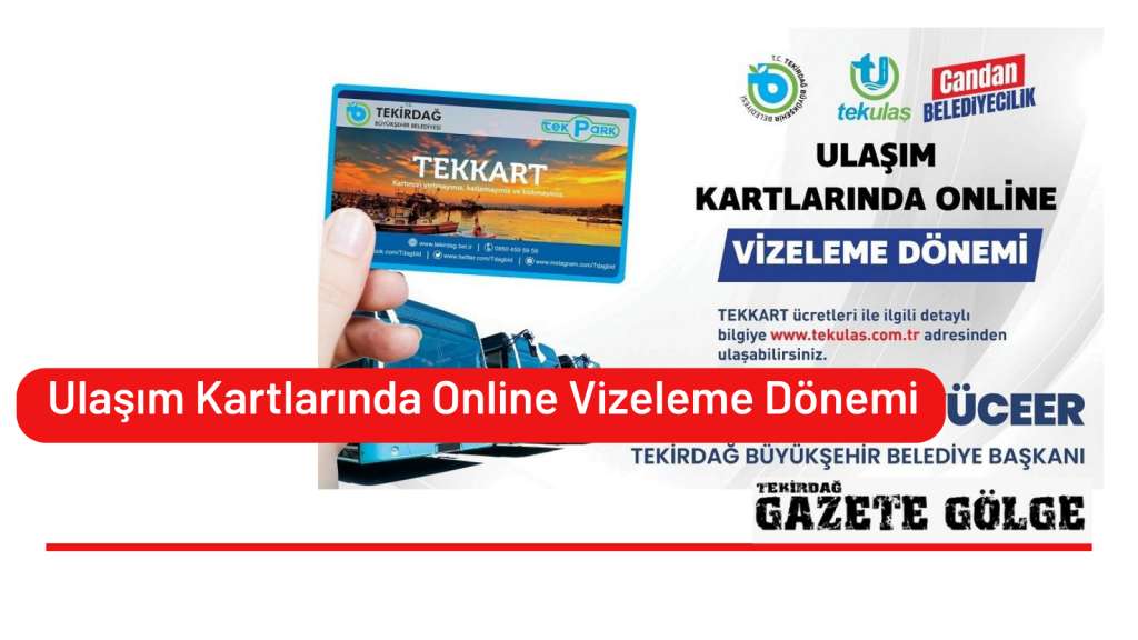 Ulaşım Kartlarında Online Vizeleme Dönemi