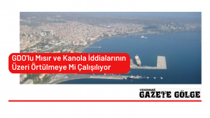 GDO’lu Mısır ve Kanola İddialarınin Üzeri Örtülmeye Mi Çalışılıyor