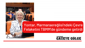 Yontar, Marmaraereğlisi’ndeki Çevre Felaketini TBMM’de gündeme getirdi