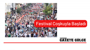 festival coşkuyla başladı