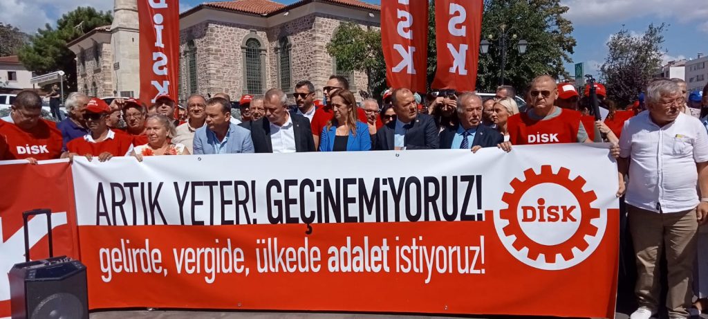 İşçiler, Vergide ve Gelirde Adalet İstedi