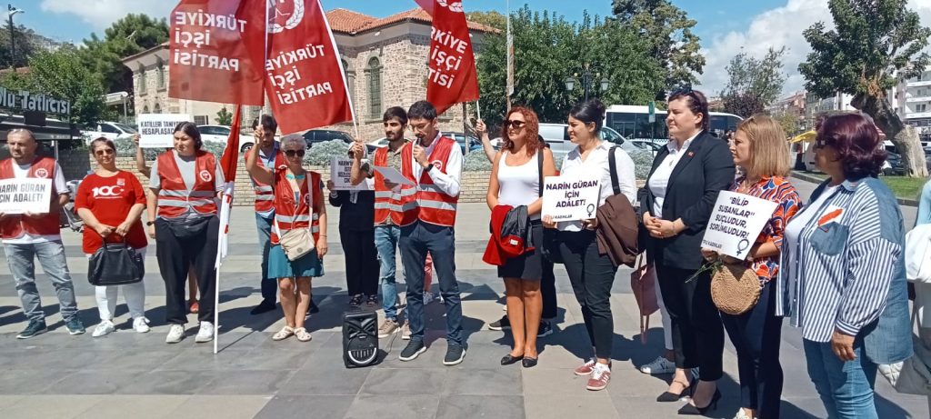 TİP Tekirdağ İl Örgütü’nden Narin Güran İçin Adalet Çağrısı