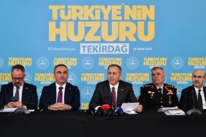 Tekirdağ’da Konuşan Bakan Yerlikaya, Suç Oranları ve Yeni Yasa Tasarısı Üzerine Açıklamalarda Bulundu