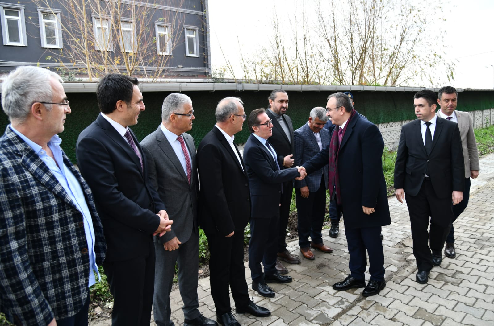 Vali Soytürk İlkokul Temel Atma Törenine Katıldı