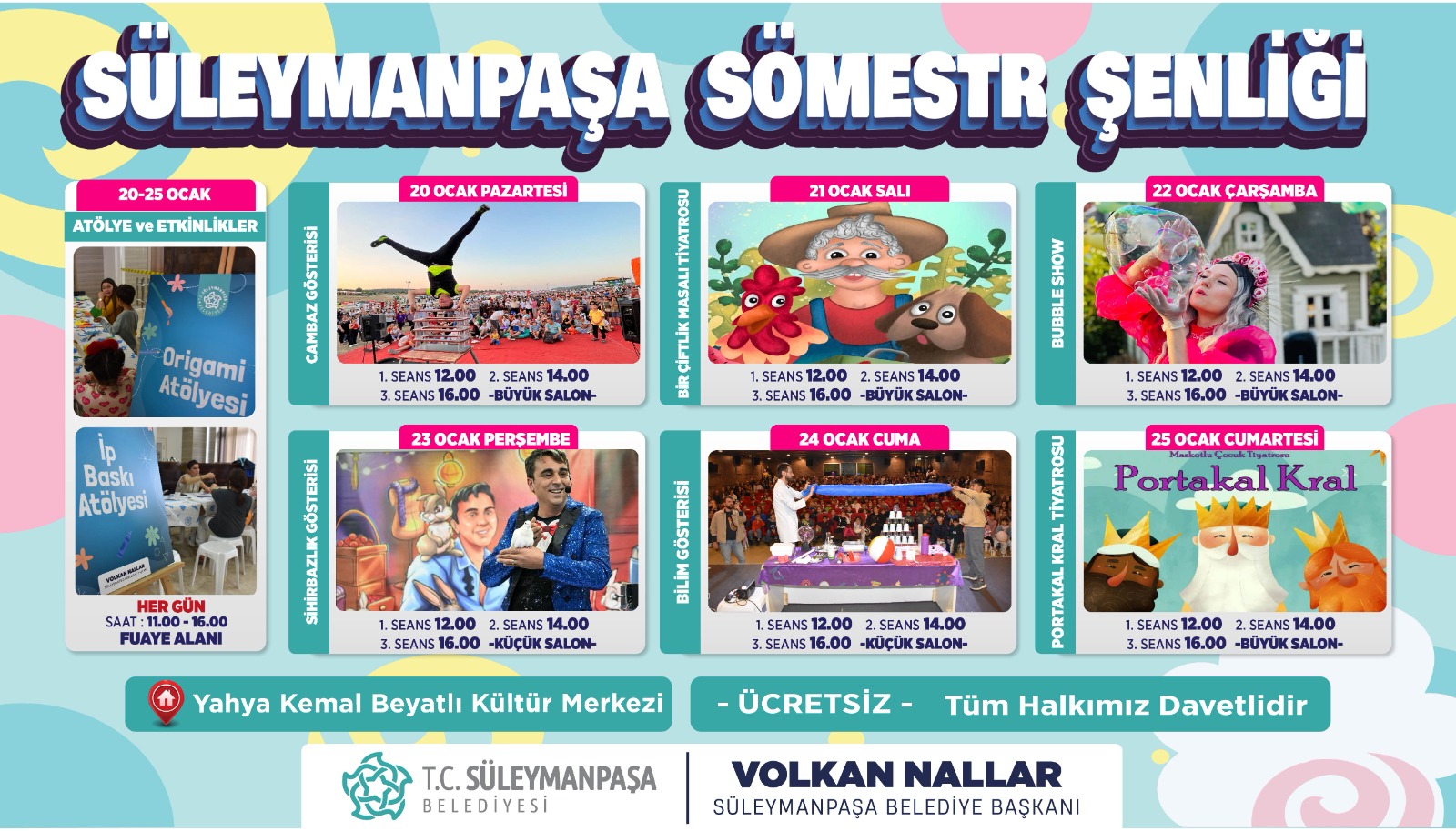 Sömestr Şenliği Renkli Görüntülerle Başladı