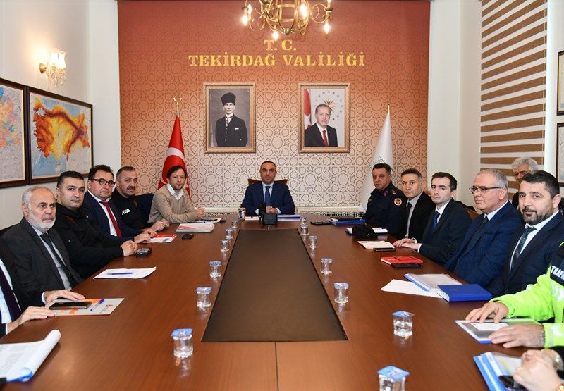 Trafik Kazalarını Azaltma Hedefiyle İl Toplantısı Düzenlendi