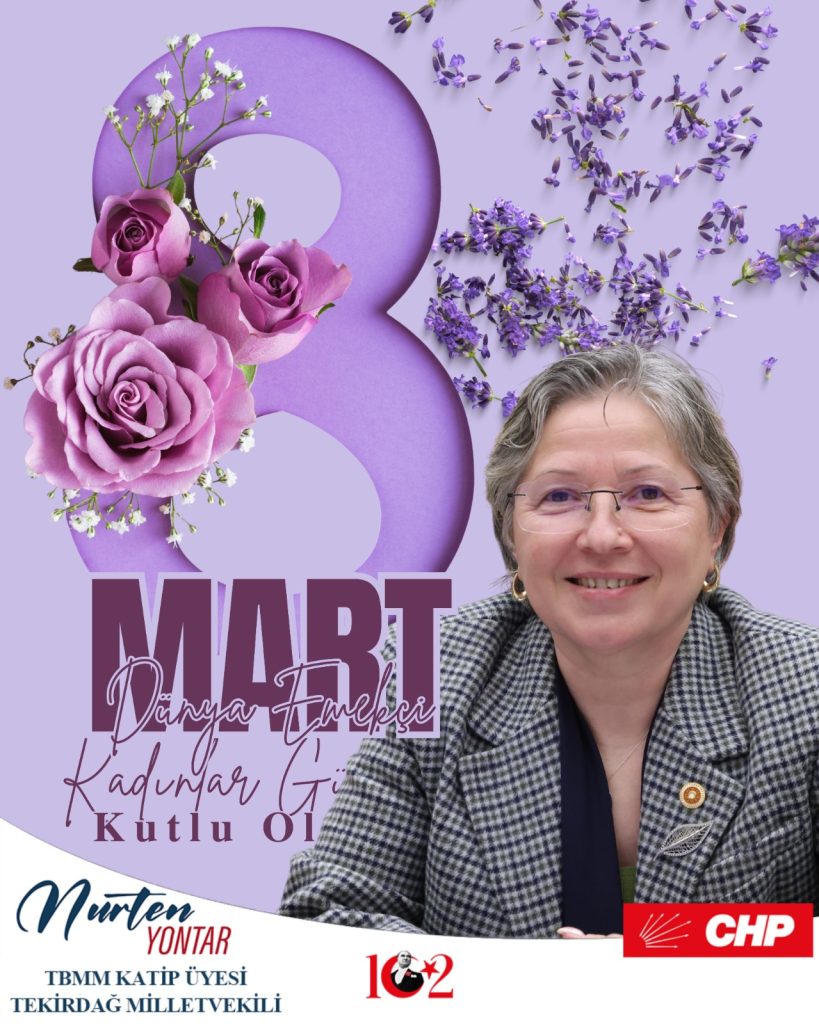 Yontar’dan 8 Mart Mesajı: Kadına Şiddet ve Eşitsizlik Hâlâ Kanayan Yara