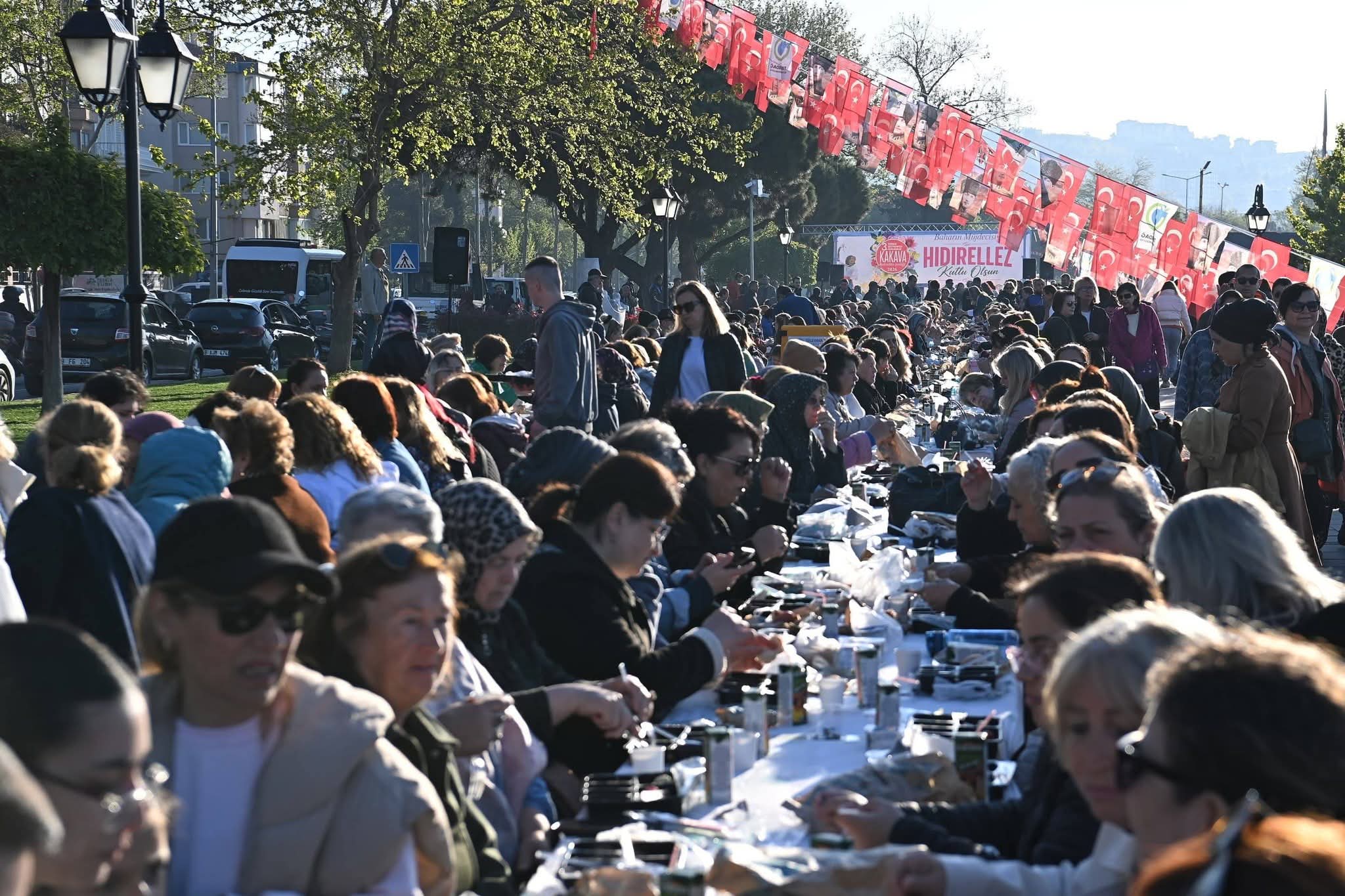 Tekirdağ’da Binlerce Kişi Baharı Hıdırellez Sofralarında Karşıladı