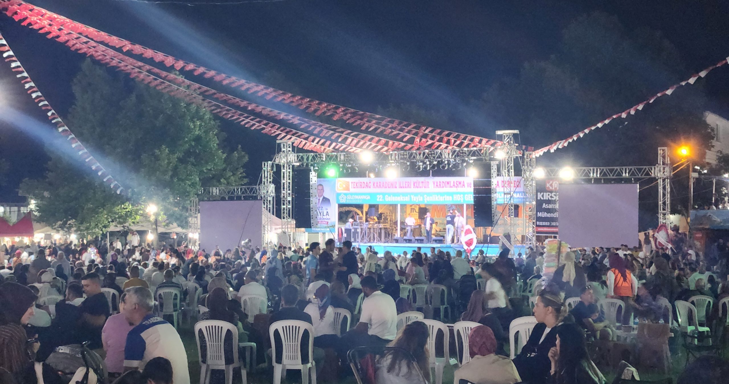 Tekirdağ’da 22. Yayla Şenlikleri Başladı