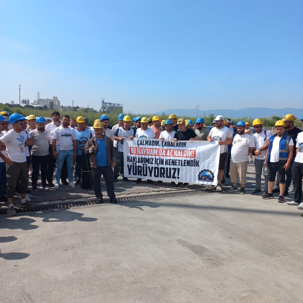 Madenciler Hakları İçin Tekirdağ’da Yürüdü