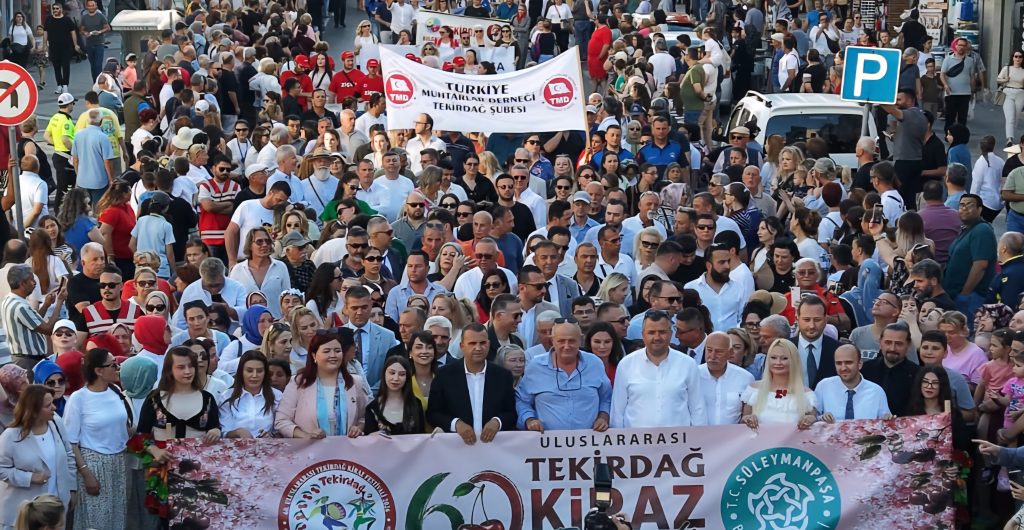 60. Kiraz Festivali Coşkuyla Başladı