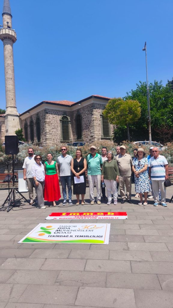 Gıda Mühendislerinden ÇZP ve Halk Sağlığı Çağrısı
